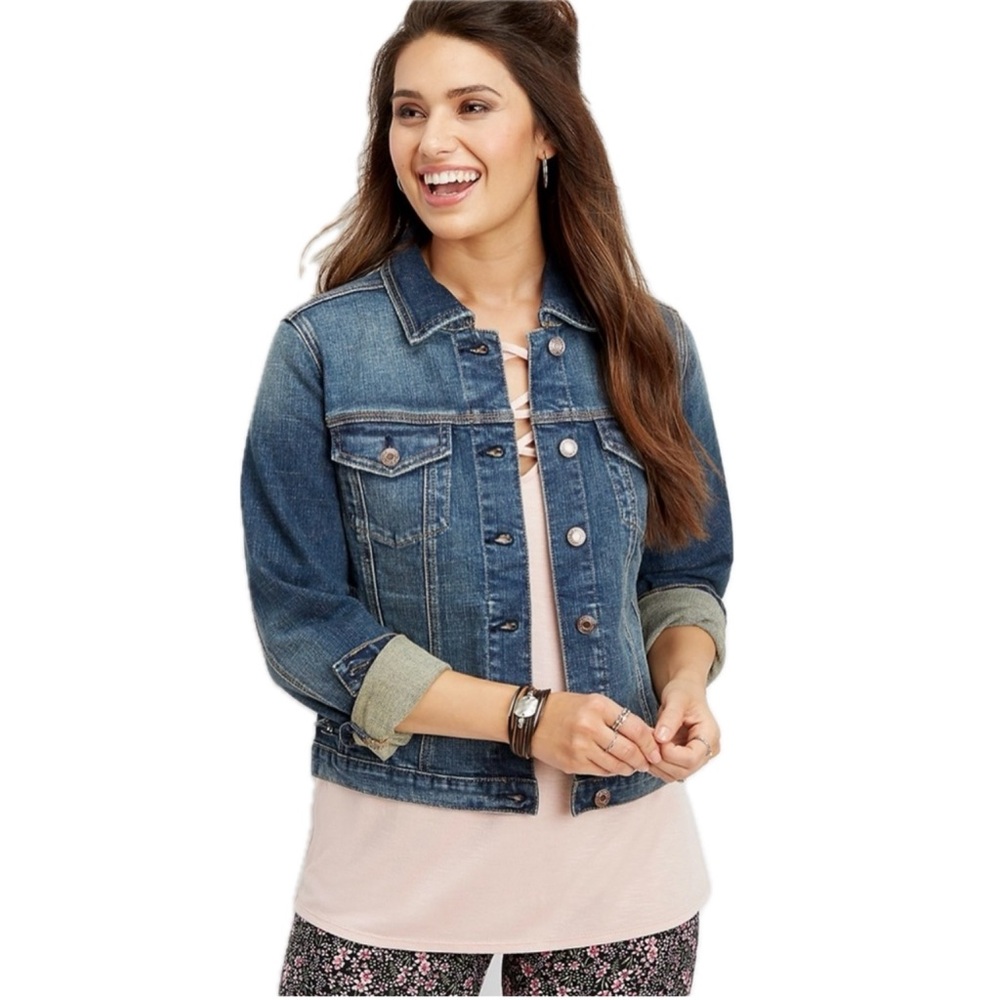 NWT-Sz.M-Jean Jacket-Maurices